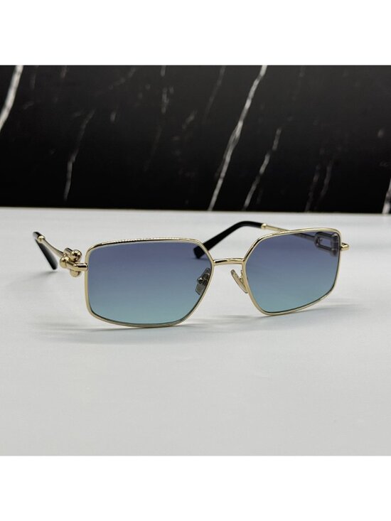 Tiffany & Co TF3111 62029S Blue Gold Women Sunglasses Authentic NEW main image 11